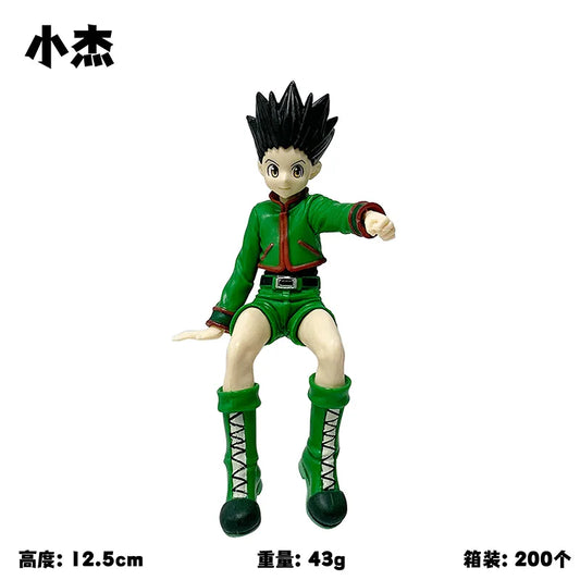 13Cm Hunter X Hunter Gon Freecss Anime Figure Alluka Zoldyck Action Figure Chrollo Lucilfer/Kurapika Figurine Model Toys Gift