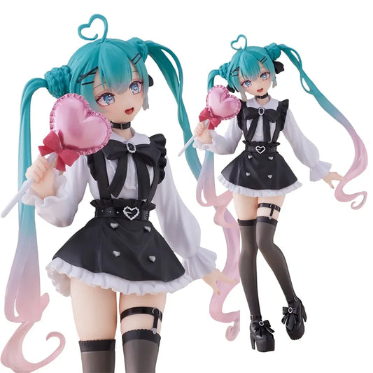 18Cm Sexy Girl Hatsune Miku Anime Figure Fashion Subclture Miku Action Figure Room Decorations PVC Collection Model Doll Toys