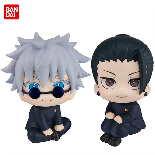10Cm Jujutsu Kaisen Mini Figures Satoru Gojo Figure Action Geto Suguru Figurine Q Version Anime Model PVC Collection Toys Statue