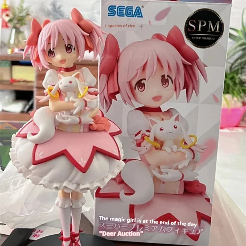 17Cm Sega Kaname Madoka Tamaki Iroha Anime Action Pvc Figure Model Doll Toy Figurine Collectiable Ornament