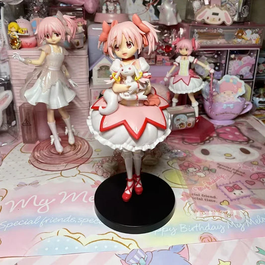 17Cm Sega Kaname Madoka Tamaki Iroha Anime Action Pvc Figure Model Doll Toy Figurine Collectiable Ornament